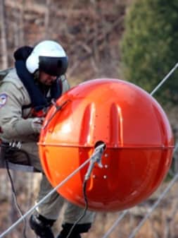 High-Voltage Line Anti-External Damage Warning Ball Case Study
