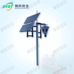 Solar-Powered Voice Monitoring Pole (PTZ Camera Model)